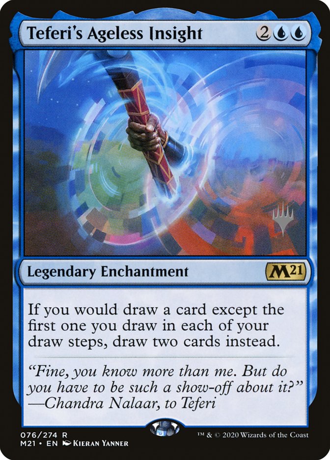 Teferi's Ageless Insight (Promo Pack) [Core Set 2021 Promos] Foil