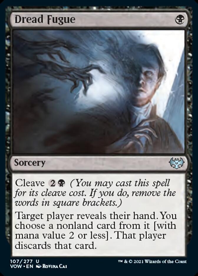 Dread Fugue [Innistrad: Crimson Vow] Foil