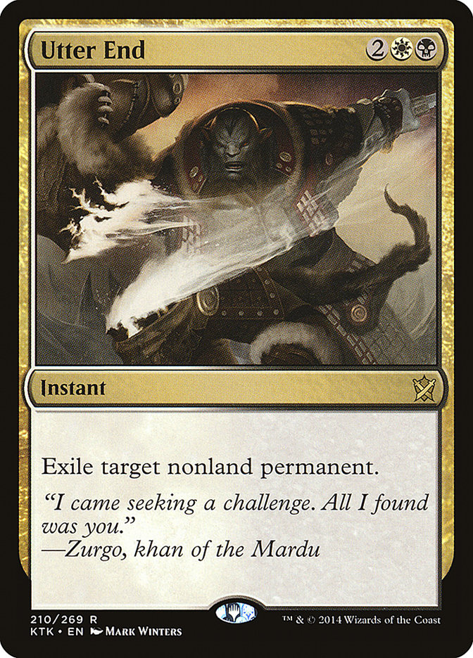 Utter End [Khans of Tarkir] Foil