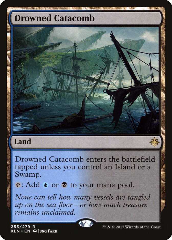 Drowned Catacomb [Ixalan] Foil