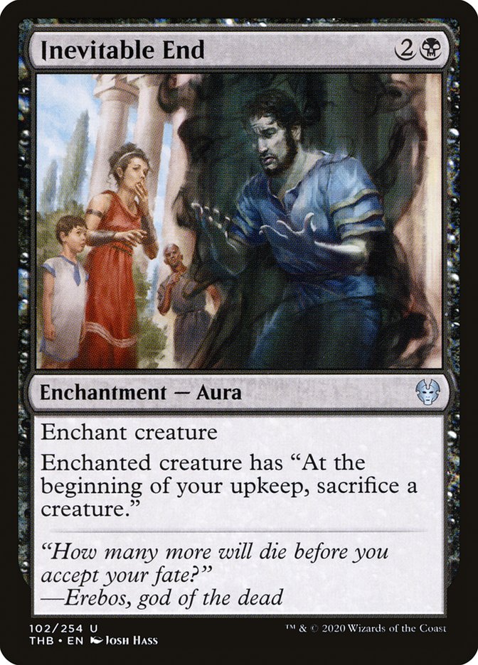 Inevitable End [Theros Beyond Death] Foil