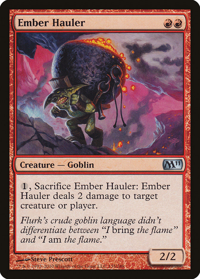 Ember Hauler [Magic 2011] Foil