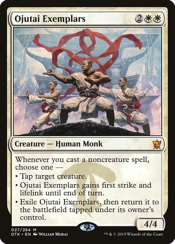 Ojutai Exemplars [Dragons of Tarkir] Foil