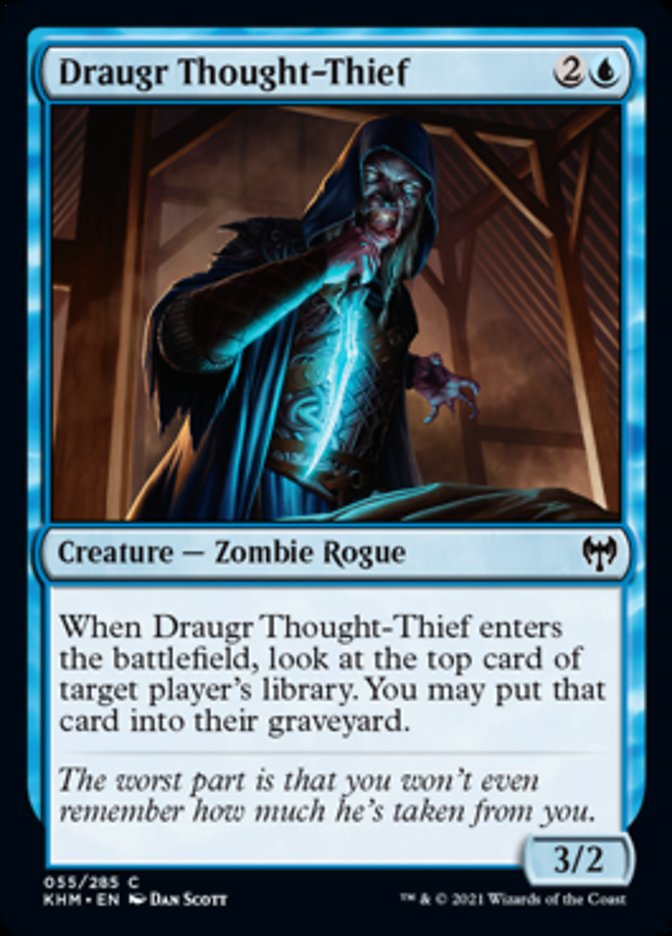 Draugr Thought-Thief [Kaldheim] Foil