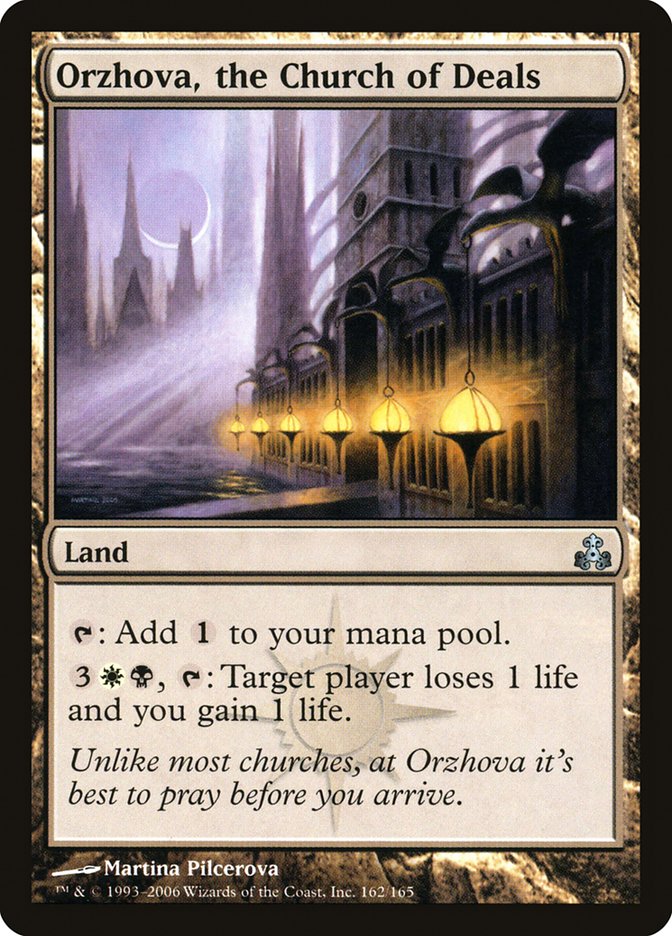 Orzhova, the Church of Deals [Guildpact] Foil