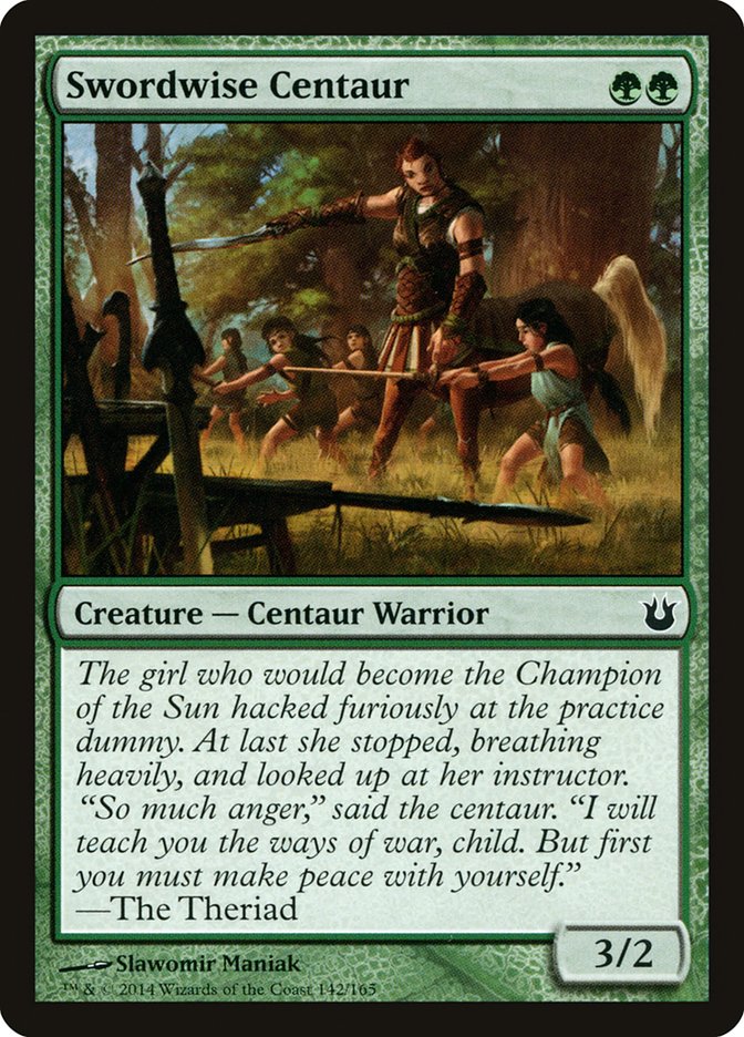 Swordwise Centaur [Born of the Gods] Foil