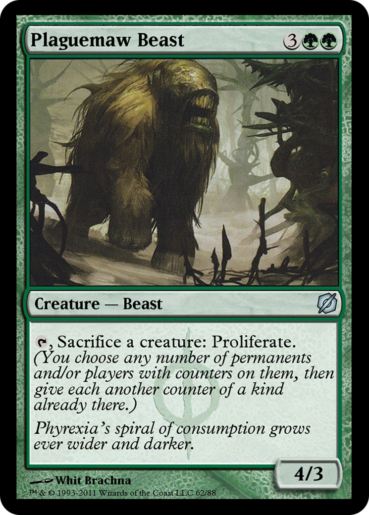 Plaguemaw Beast  [Duel Decks: Mirrodin Pure vs. New Phyrexia]