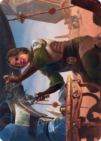Tocasia, Dig Site Mentor // Tocasia, Dig Site Mentor  [The Brothers' War Art Series] (Borderless) Foil
