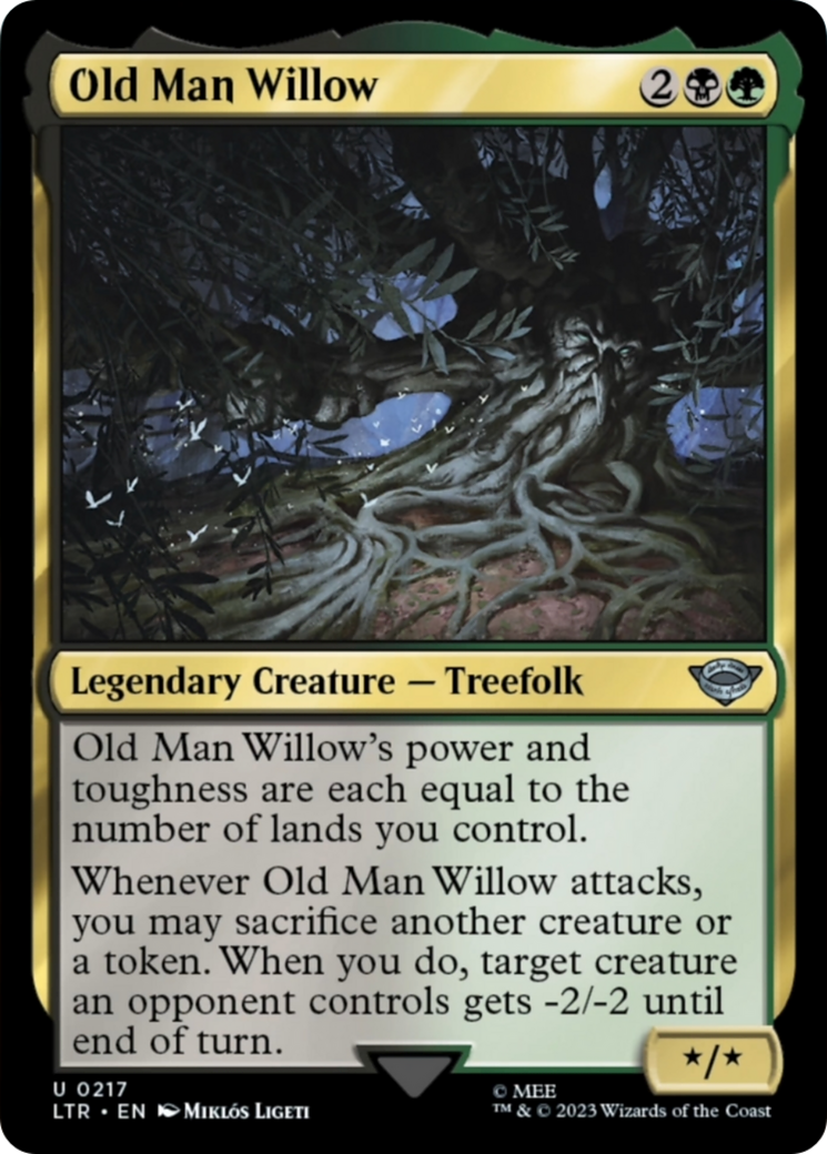 Old Man Willow [The Lord of the Rings: Tales of Middle-Earth] Foil