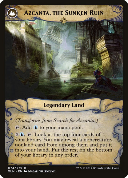 Search for Azcanta // Azcanta, the Sunken Ruin [Ixalan] Foil