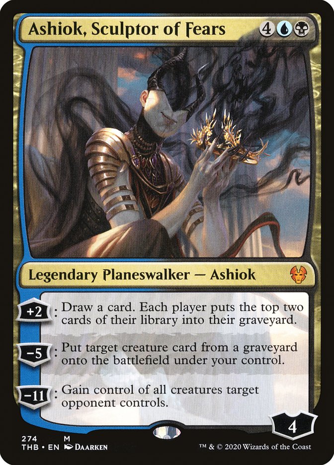 Ashiok, Sculptor of Fears [Theros Beyond Death] Foil