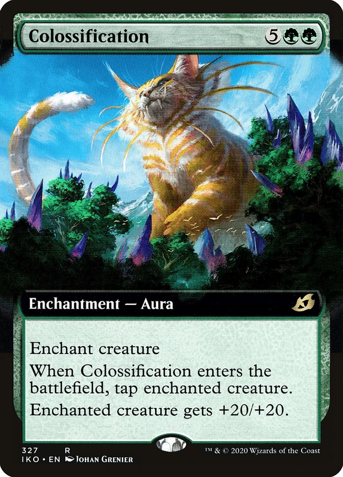 Colossification (Extended Art) [Ikoria: Lair of Behemoths] Foil
