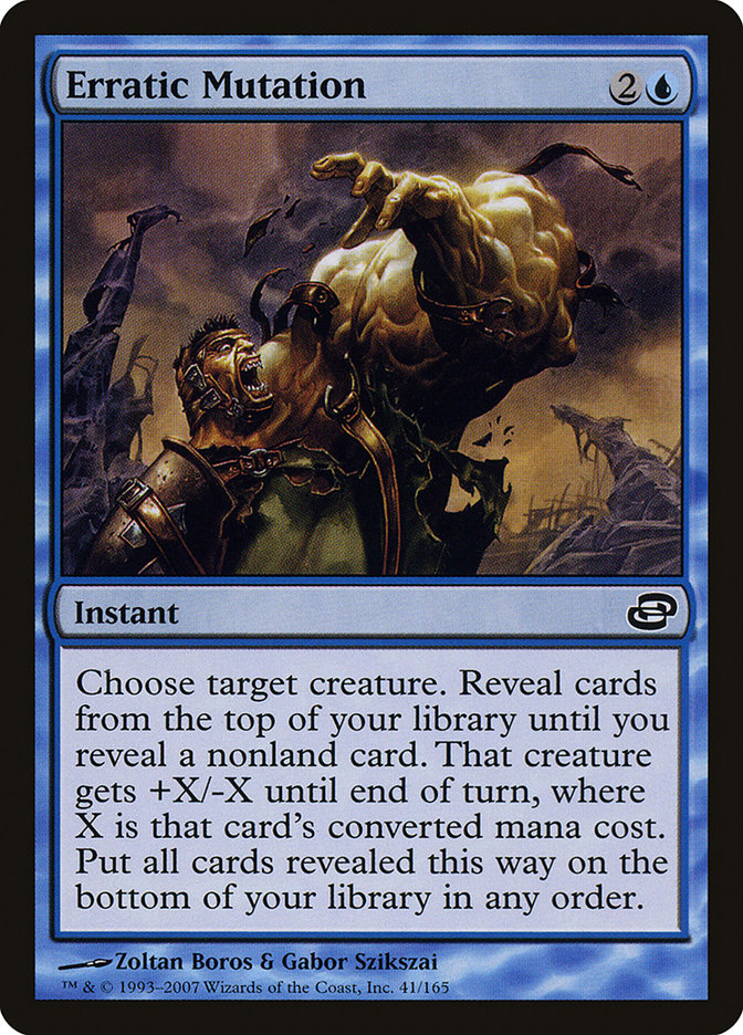 Erratic Mutation [Planar Chaos] Foil