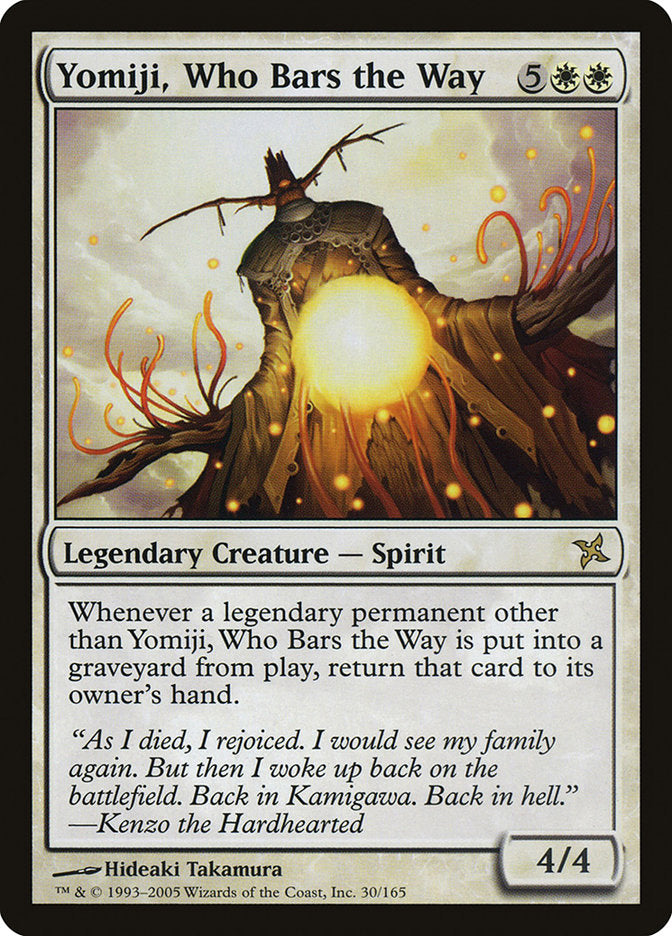 Yomiji, Who Bars the Way [Betrayers of Kamigawa] Foil