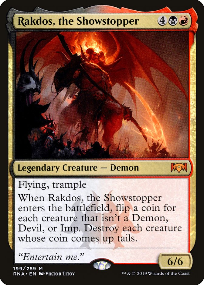 Rakdos, the Showstopper [Ravnica Allegiance] Foil