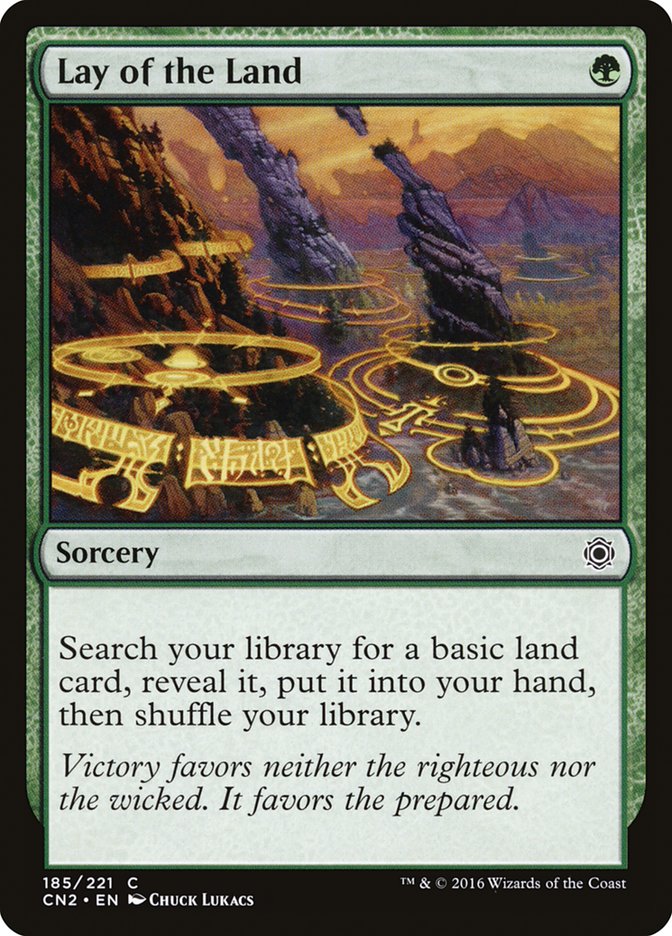 Lay of the Land [Conspiracy: Take the Crown] Foil
