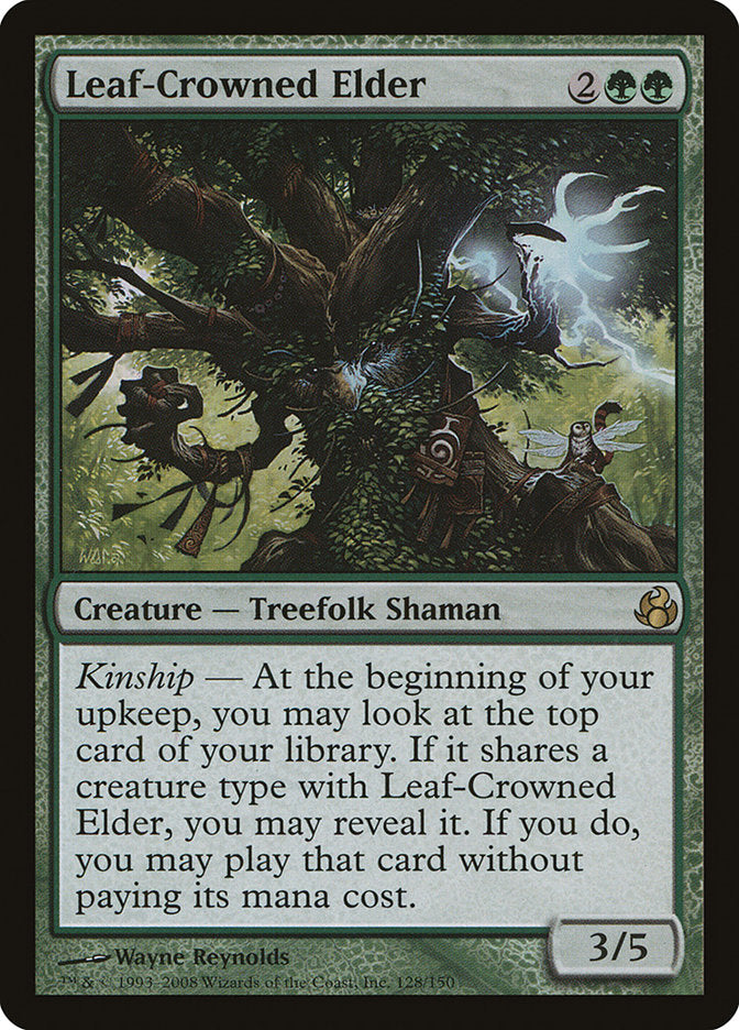 Leaf-Crowned Elder [Morningtide] Foil