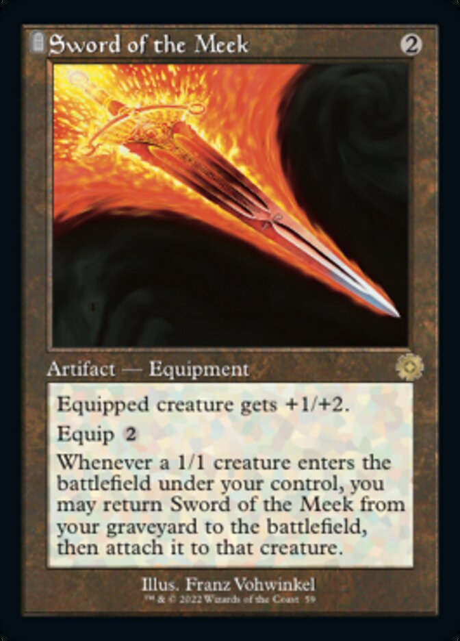 Sword of the Meek (Retro) [The Brothers' War Retro Artifacts] Foil