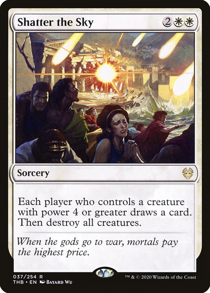 Shatter the Sky [Theros Beyond Death] Foil