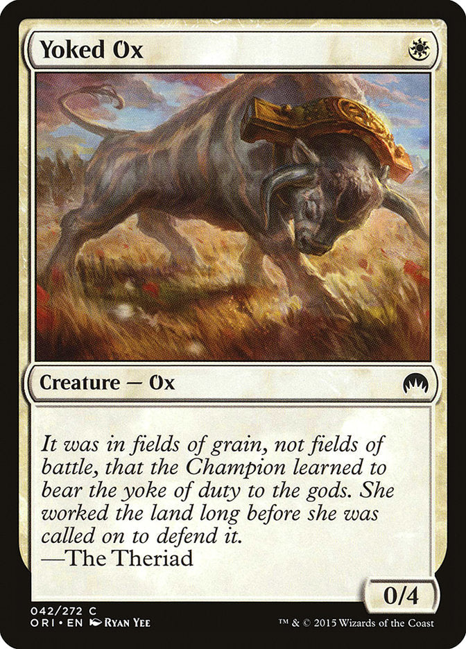 Yoked Ox [Magic Origins] Foil