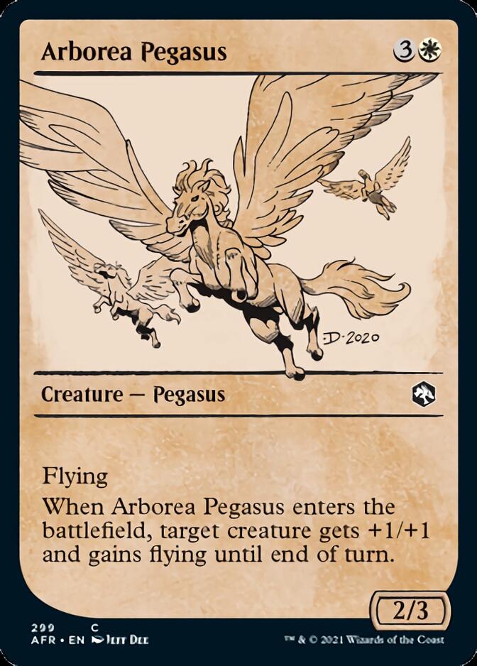 Arborea Pegasus (Showcase) [Dungeons & Dragons: Adventures in the Forgotten Realms] Foil