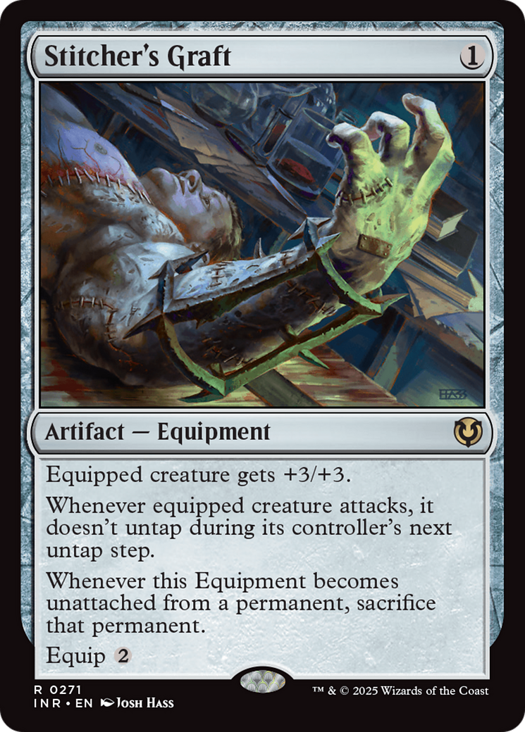 Stitcher's Graft [Innistrad Remastered] Foil