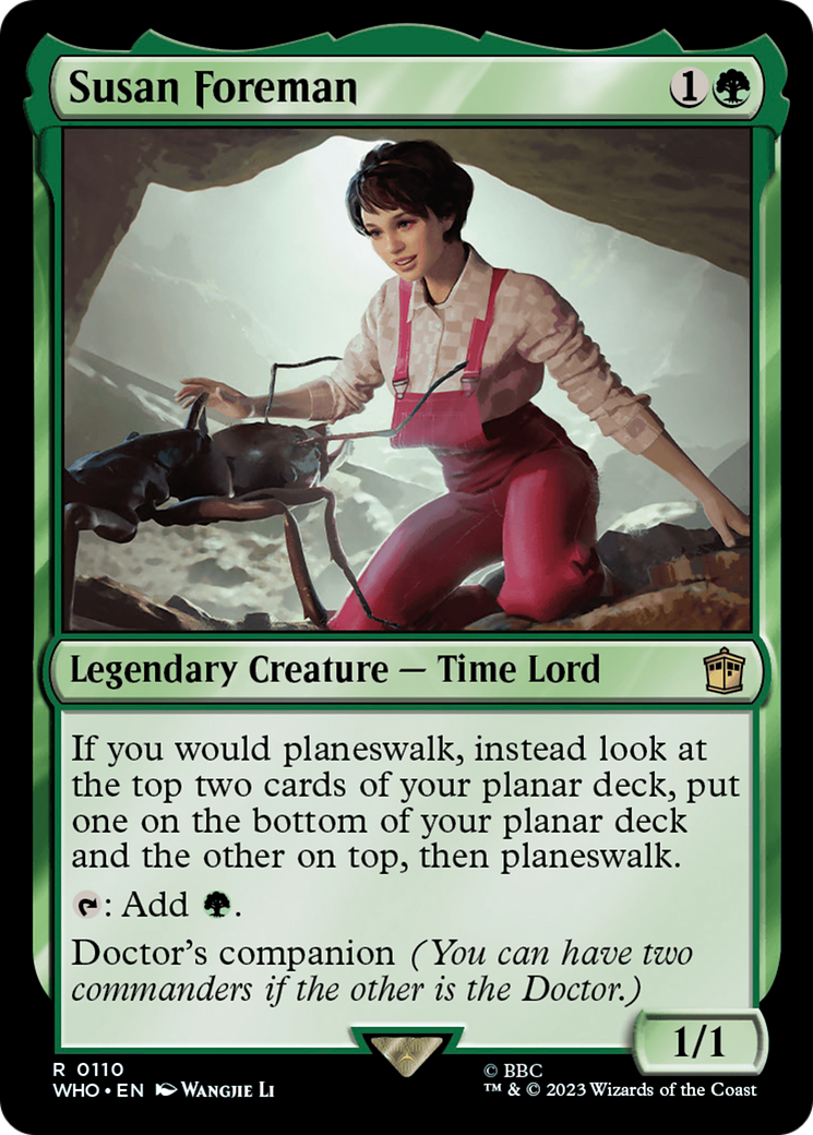 Susan Foreman [Doctor Who] Foil