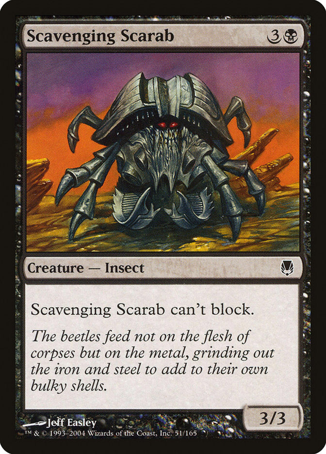 Scavenging Scarab [Darksteel] Foil