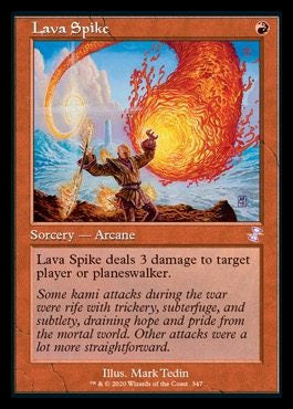 Lava Spike (Timeshifted) [Time Spiral Remastered] Foil