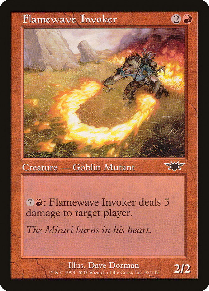 Flamewave Invoker [Legions] Foil