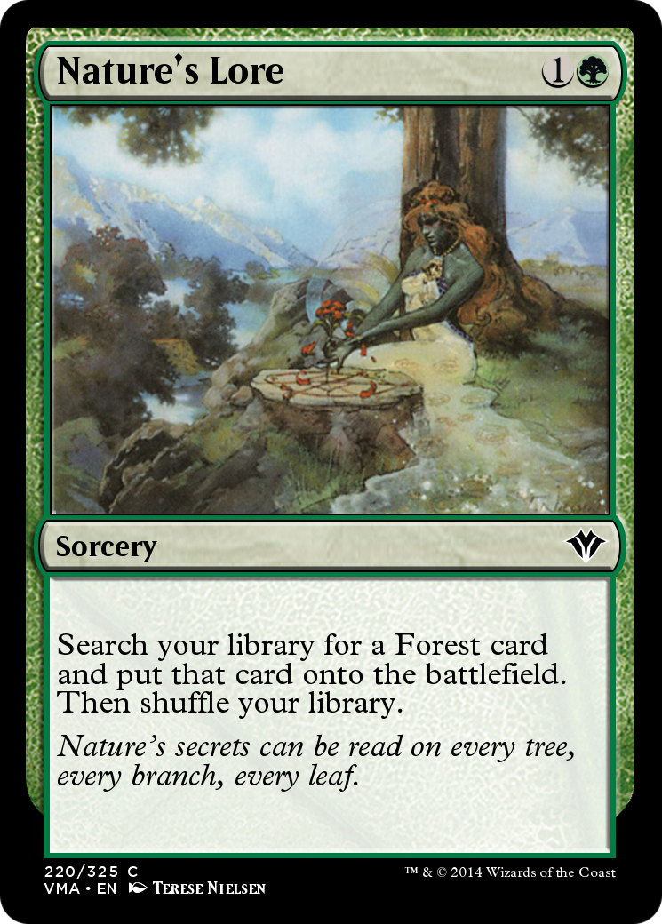 Nature's Lore  [Vintage Masters] Foil