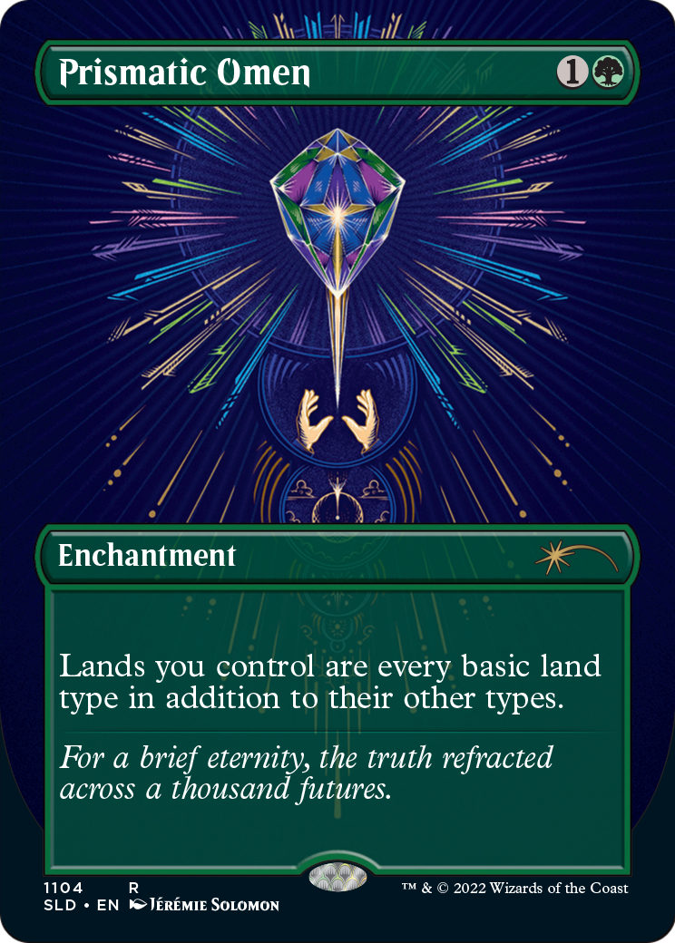 Prismatic Omen (Borderless) [Secret Lair Drop Series]