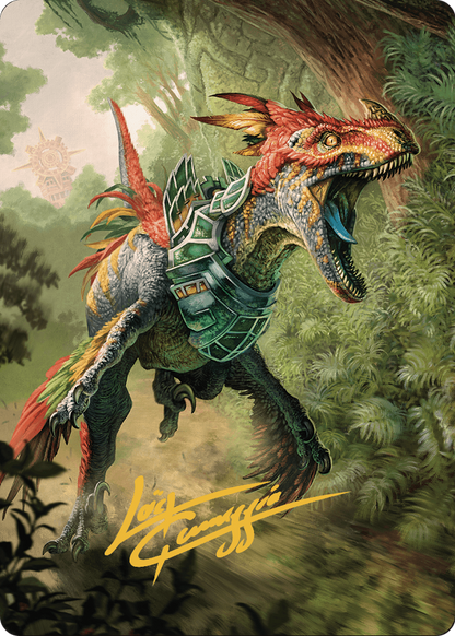 Dinosaur // Dinosaur  [The Lost Caverns of Ixalan Art Series] (Borderless)