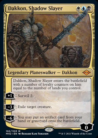 Dakkon, Shadow Slayer [Modern Horizons 2] Foil