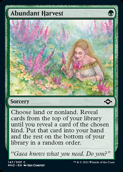 Abundant Harvest [Modern Horizons 2] Foil