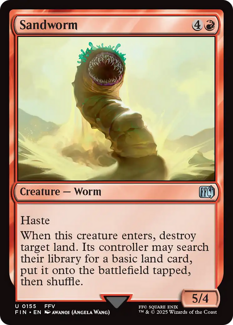 Sandworm [FINAL FANTASY] Foil