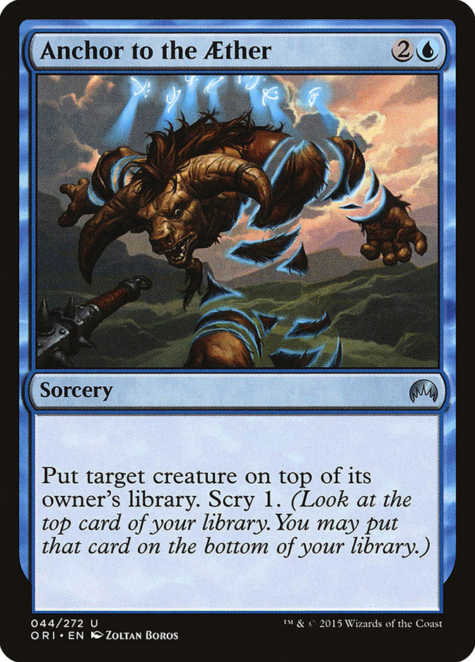 Anchor to the Aether [Magic Origins] Foil