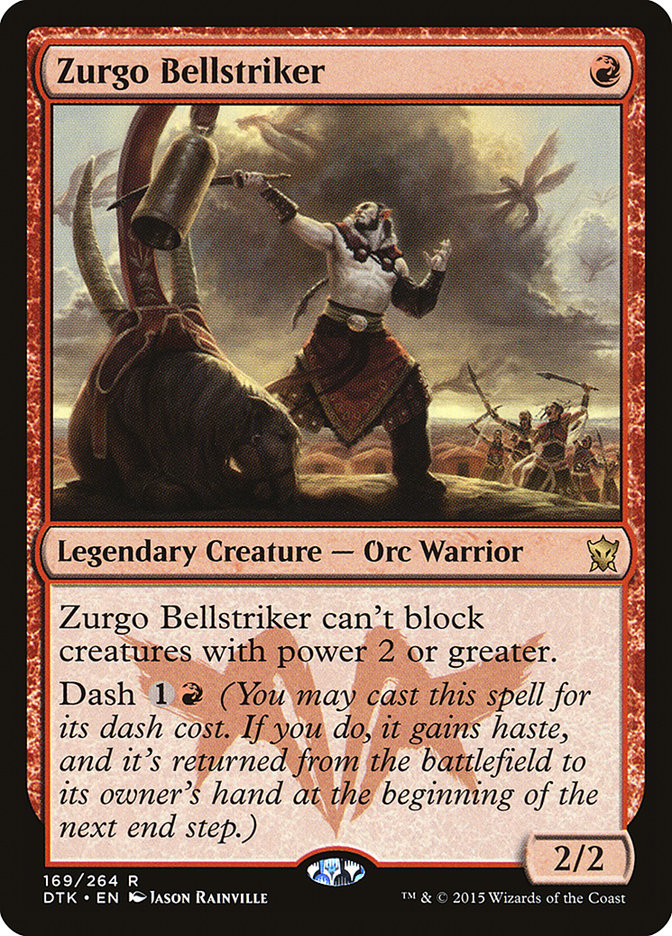 Zurgo Bellstriker [Dragons of Tarkir] Foil