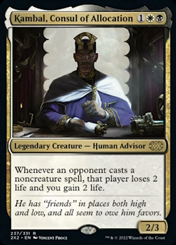 Kambal, Consul of Allocation [Double Masters 2022] Foil