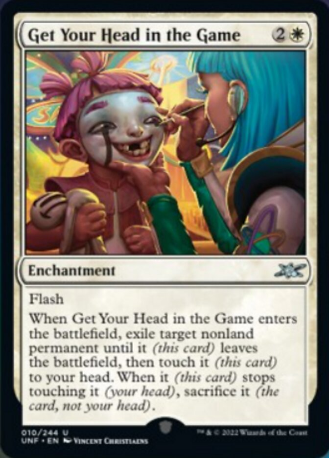 Get Your Head in the Game [Unfinity] Foil