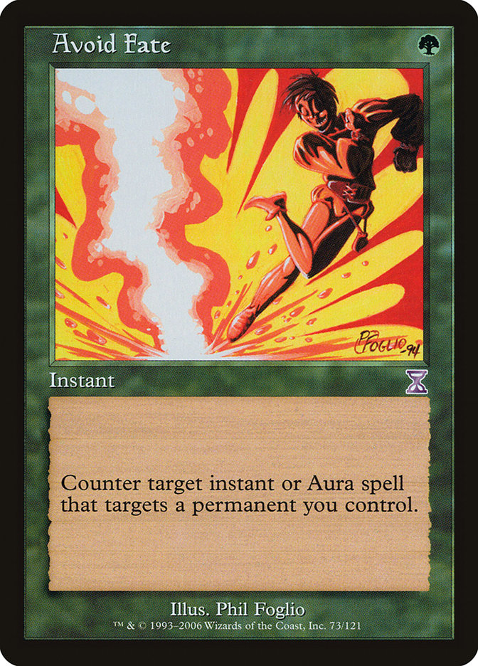 Avoid Fate [Time Spiral Timeshifted] Foil
