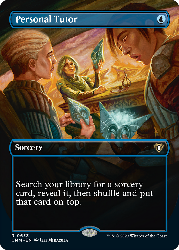 Personal Tutor (Borderless) [Commander Masters] Foil