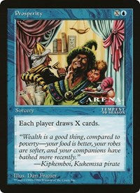 Prosperity (Oversized) [Oversize Cards] Foil