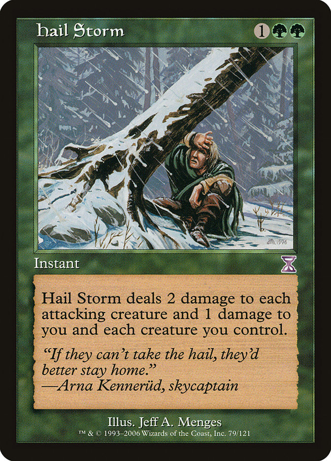 Hail Storm [Time Spiral Timeshifted] Foil