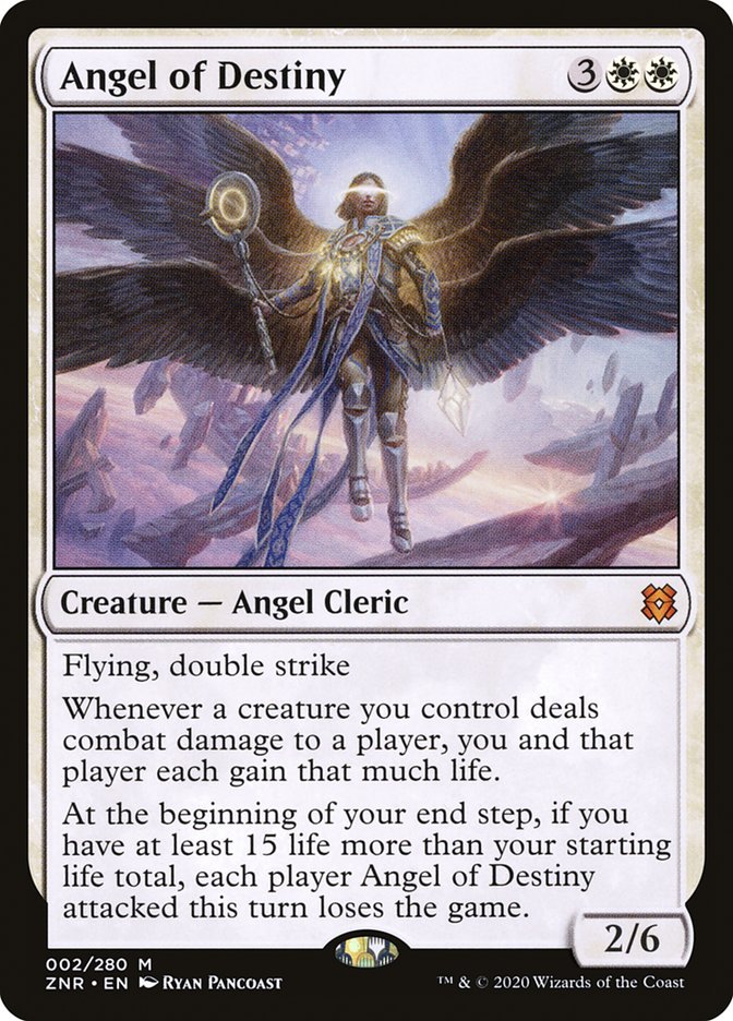Angel of Destiny [Zendikar Rising] Foil