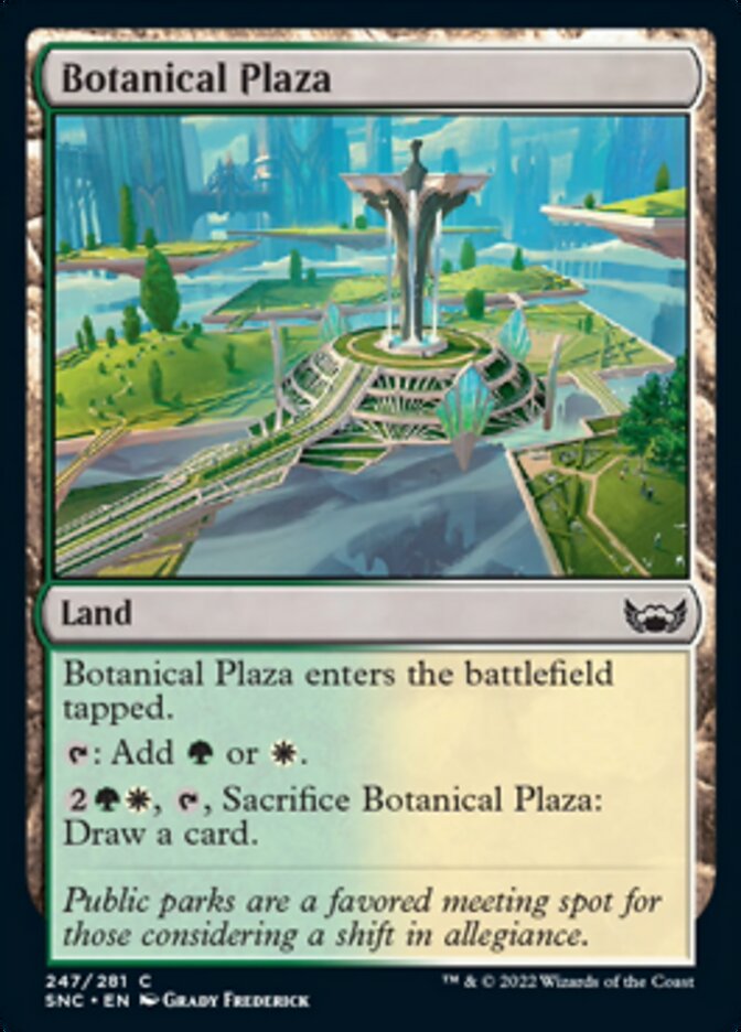 Botanical Plaza [Streets of New Capenna] Foil