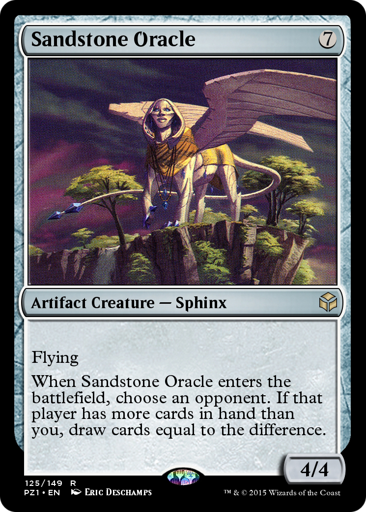 Sandstone Oracle  [Legendary Cube Prize Pack] Foil