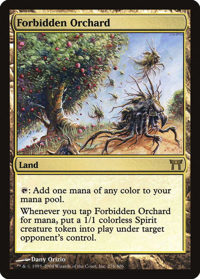 Forbidden Orchard [Champions of Kamigawa] Foil