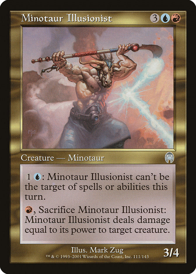 Minotaur Illusionist [Apocalypse] Foil