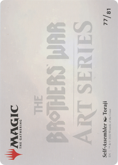 Self-Assembler // Self-Assembler  [The Brothers' War Art Series] (Borderless) Foil